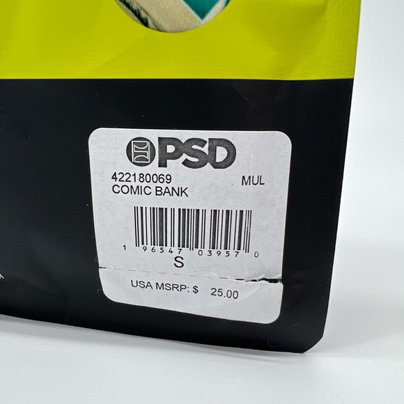 PSD Underwear Comic Bank size Small & Medium New - Picture 3 of 6